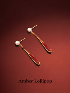 Luxury Red Earrings