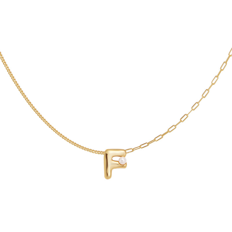 Alphabet Pendant Necklace