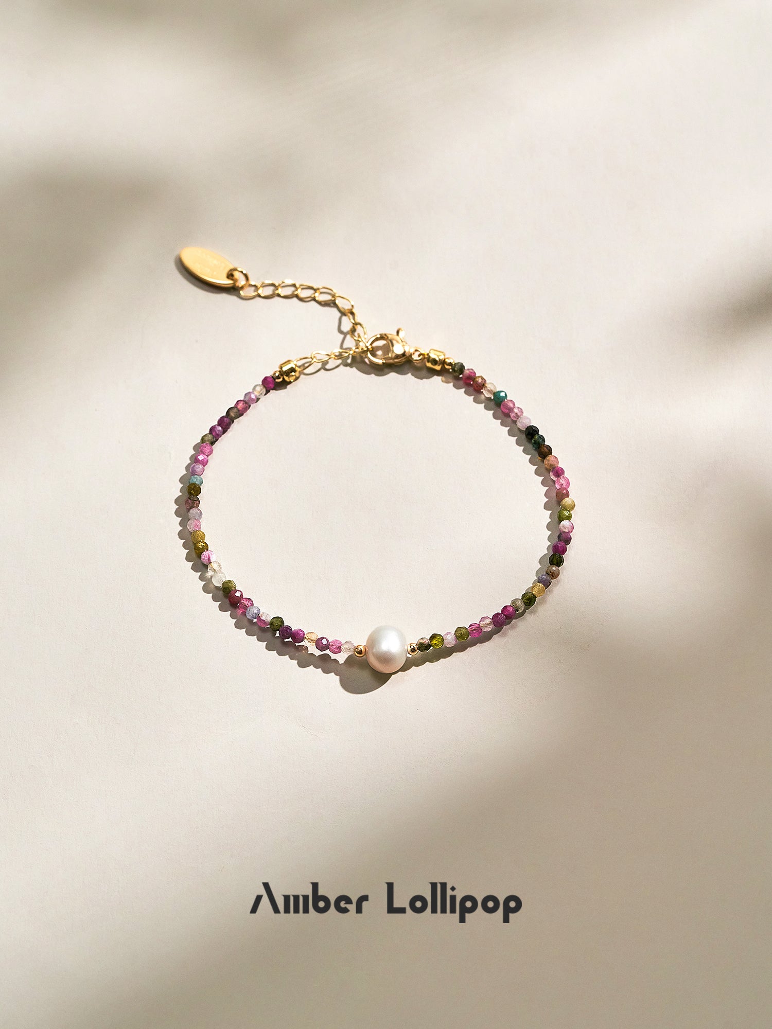 Tourmaline Beaded Bracelet