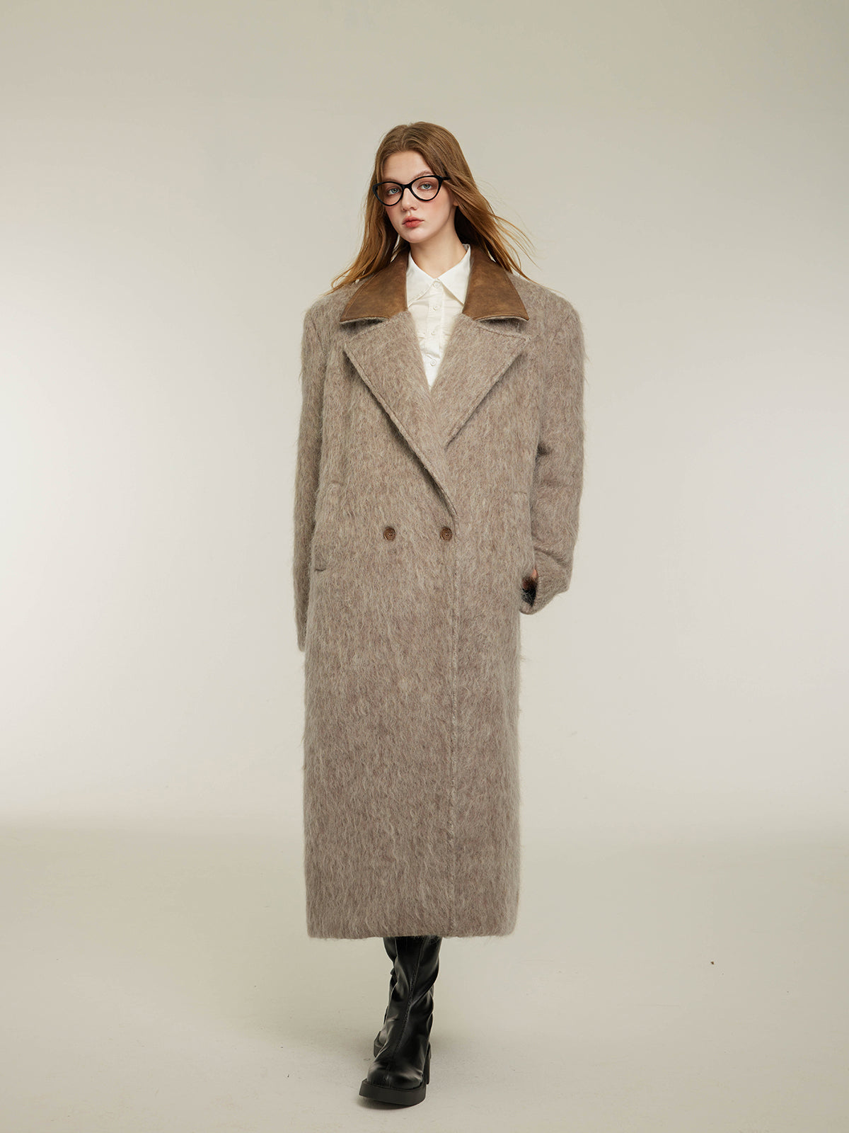 Alpaca Heavy Wool Coat