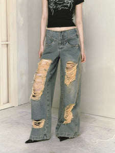 Loose Wide-leg Jeans