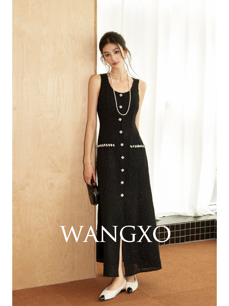 CH Handicraft Studio Webbing Chanel Style Dress