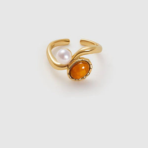 Freshwater Pearl Open Ring