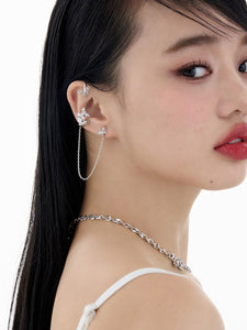 High-end Chanel style ear hooks(Single one)