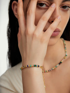 Rainbow Guardian Beaded Bracelet