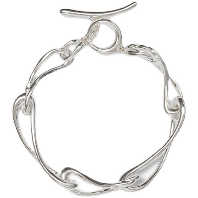 Nylon 925 Silver Bracelet