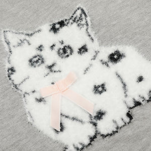 Bowknot cute kitten sleeveless vest