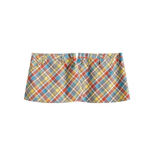 Retro Hot Girl Plaid Skirt