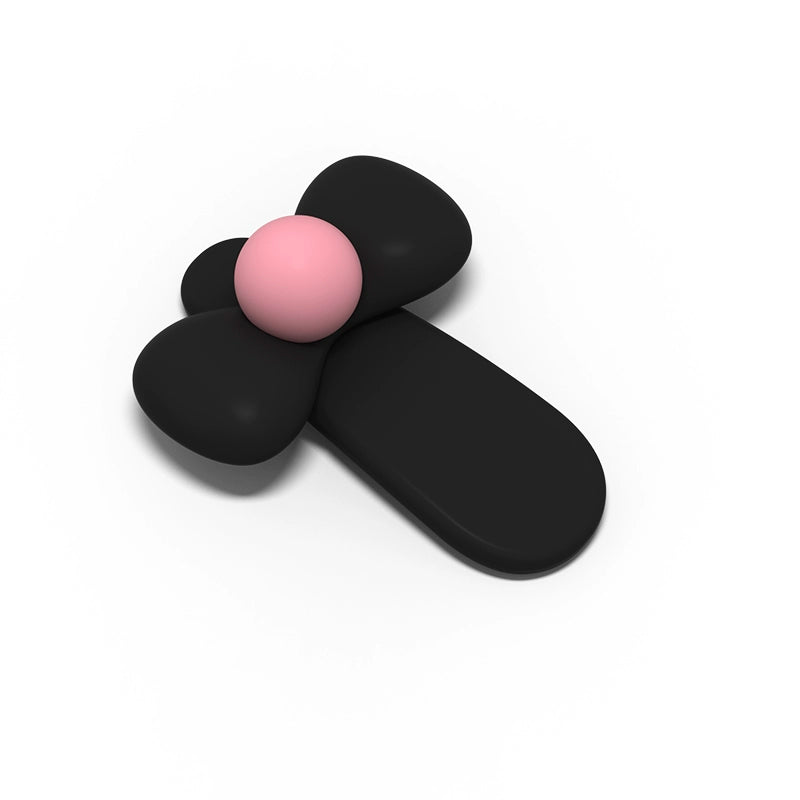 Silicone Bow bb Clip Hair Clip