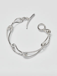 Nylon 925 Silver Bracelet