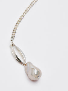 Shaped Baroque Pearl Necklace