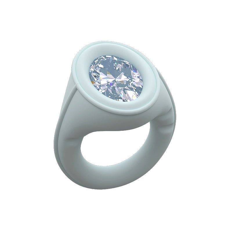 Cute Gemstone Silicone Ring