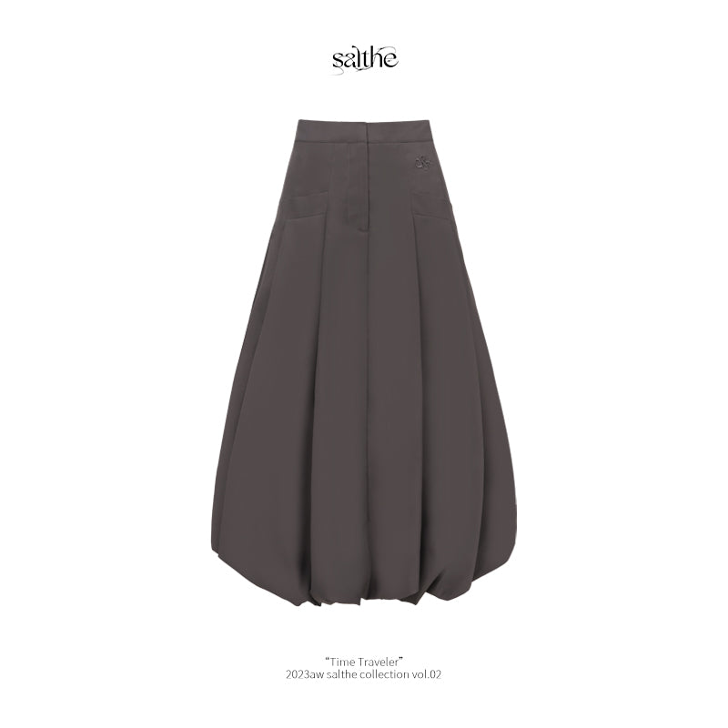 Workwear Flower Bud Skirt