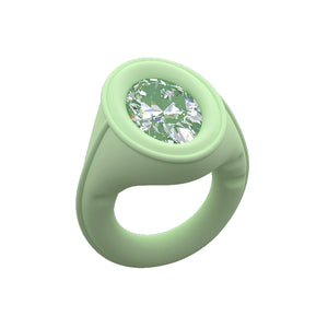 Cute Gemstone Silicone Ring