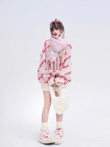 Sweet Style Woolen Knitted Sweater