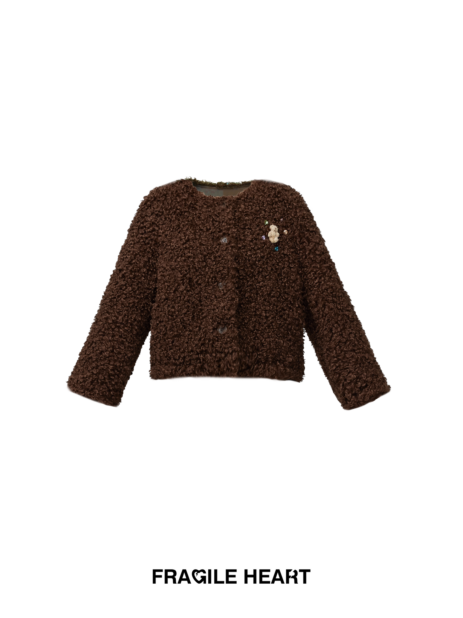 Faux Fur Curly Warm Plush Short Coat