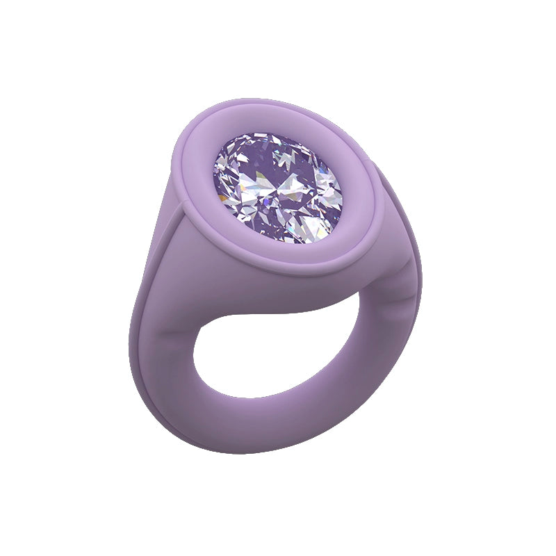 Cute Gemstone Silicone Ring