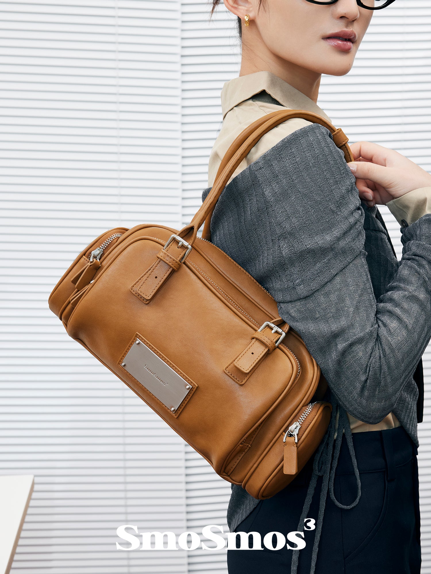 Cowhide Bowling Bag