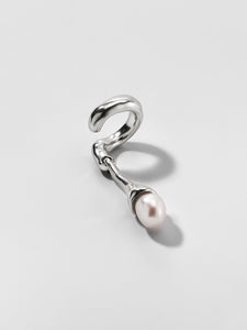 Luxury Baroque Pearl Ear Cuff(Single one)