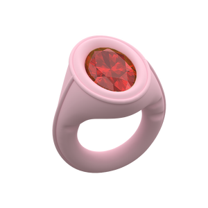 Cute Gemstone Silicone Ring