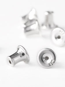 925 Silver Ear Back DIY Accessories(Single one)