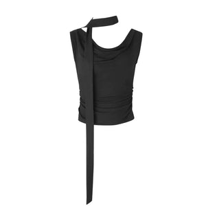 Adjustable back slim fit vest