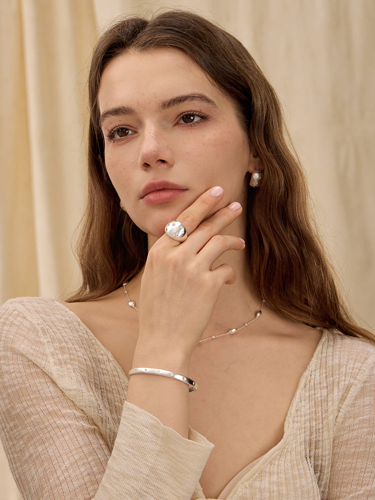 Starry Night Silky Star Ring Bracelet