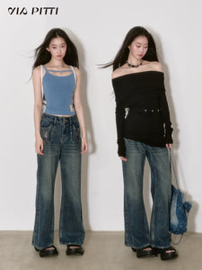 Retro Straight Jeans