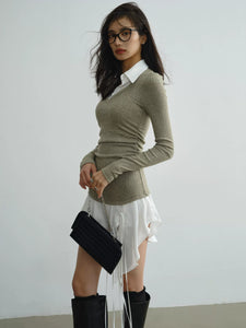 Active Knit Panel Dress