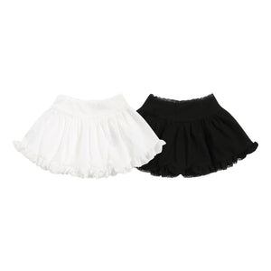 Sweet High Waist Ballet Style Lace Tutu Skirt