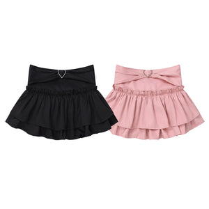 Sweet versatile pleated skirt