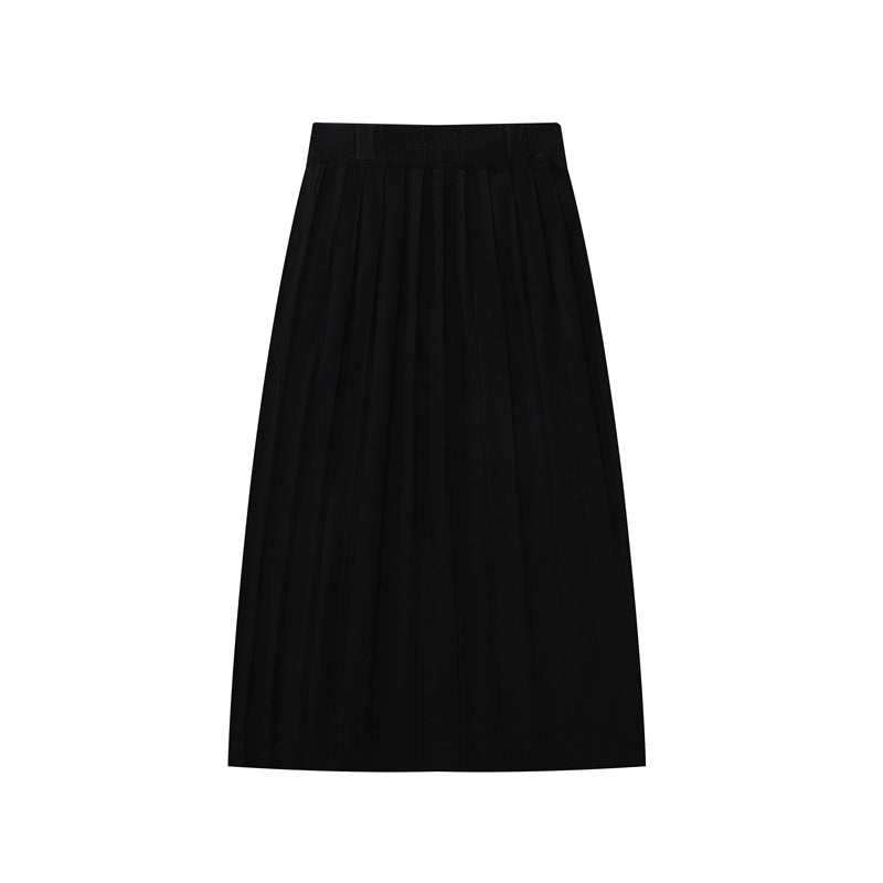 Vintage Knit Midi Skirt