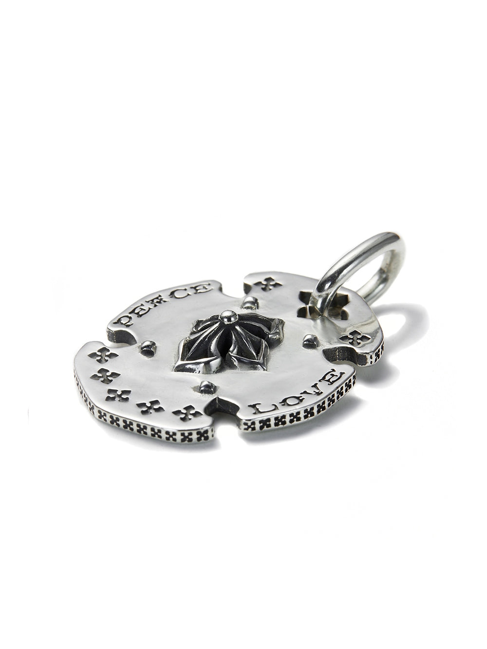 Cross Shield Stacking Pendant(Without Chain)