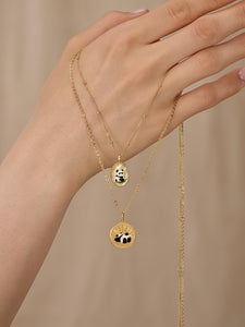 Landscape Panda Little Drama Necklace