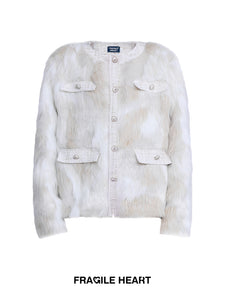 Eco-friendly Fur Plush Coat