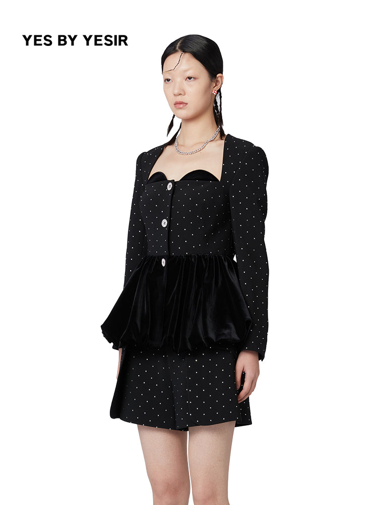 Starry Sky Party Light Dress Jacket