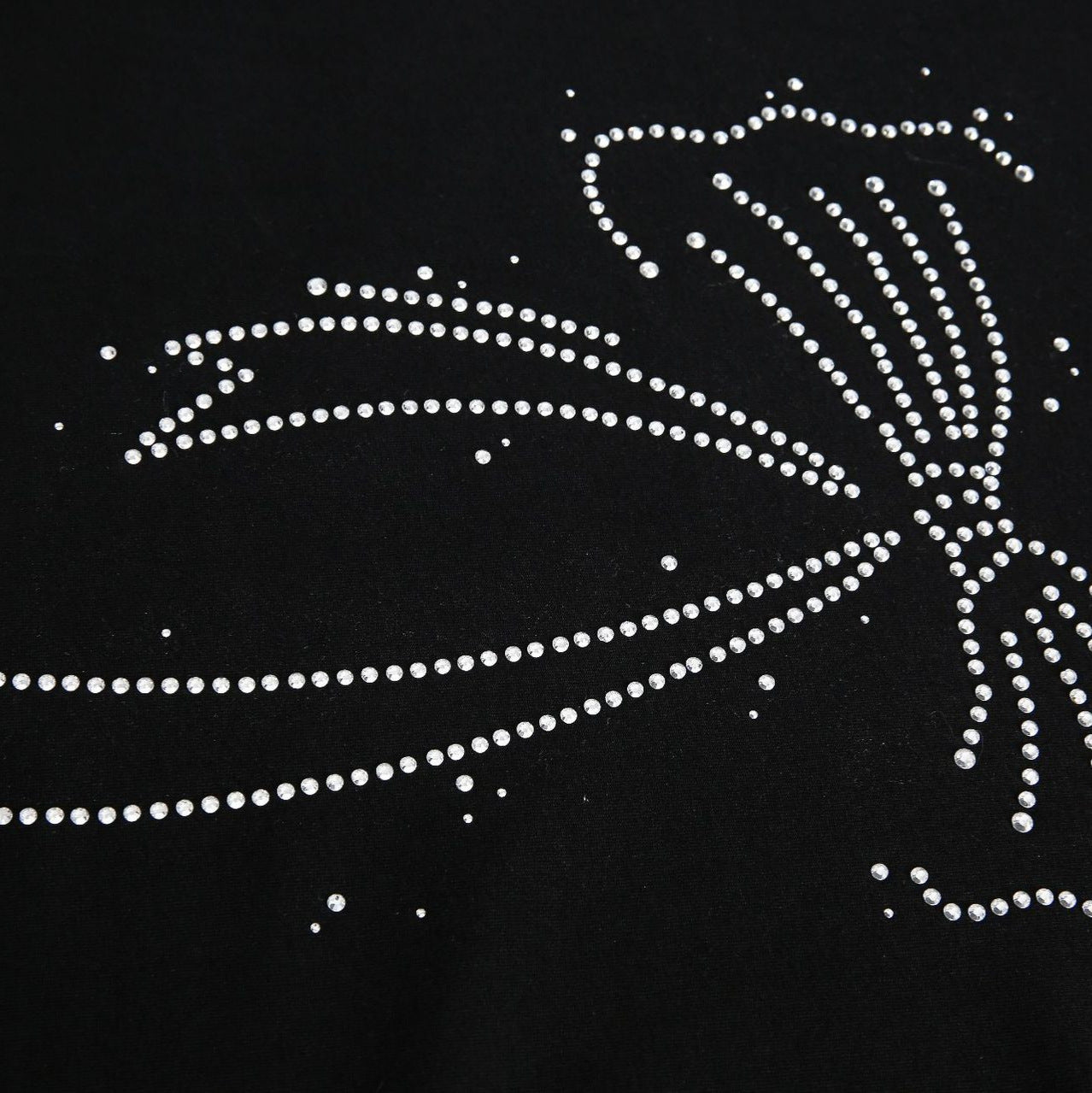 Bow Beaded Short Sleeve T-Shirt