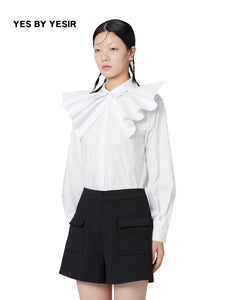 Circus 3D Collar Cotton Shirt