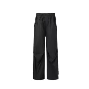 Wide Leg Cargo Parachute Pants