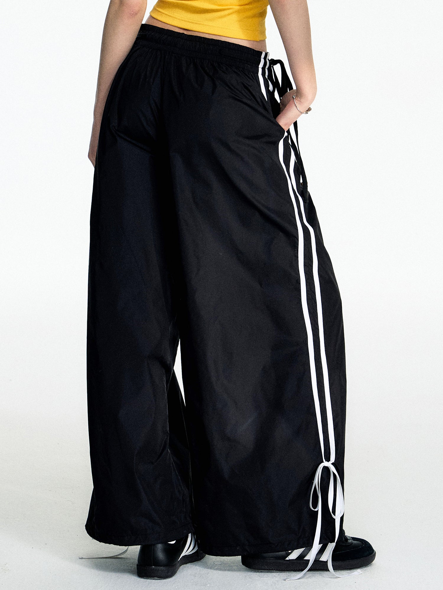 Original Logo Printed Straight-Leg Pants