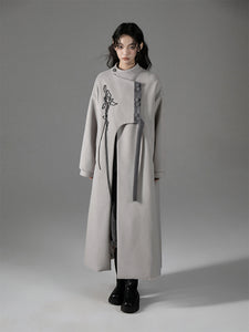 Chinese Style Woolen Coat