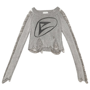 Dune Twilight Song - Original Vintage Long-Sleeve Knitted Top