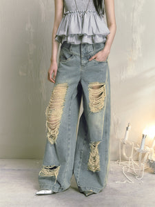 Loose Wide-leg Jeans