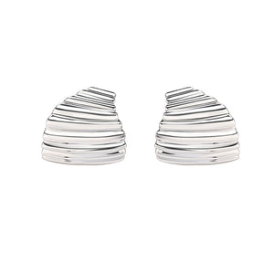 Curved niche temperament earrings