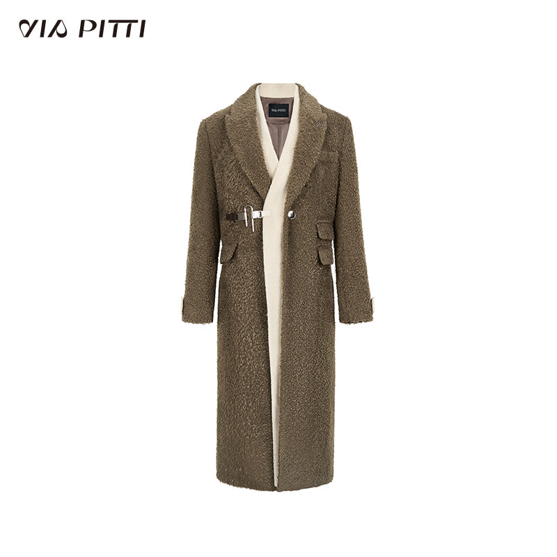 Wool Suit Collar Wool Coat