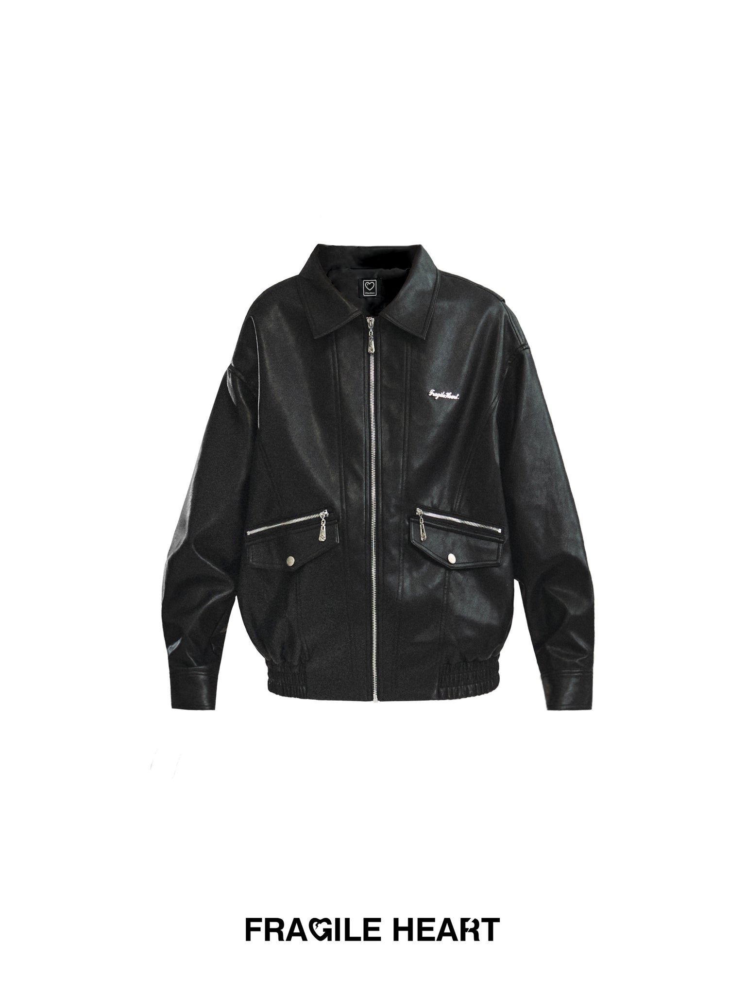 Motorcycle Leather Vintage Loose Jacket