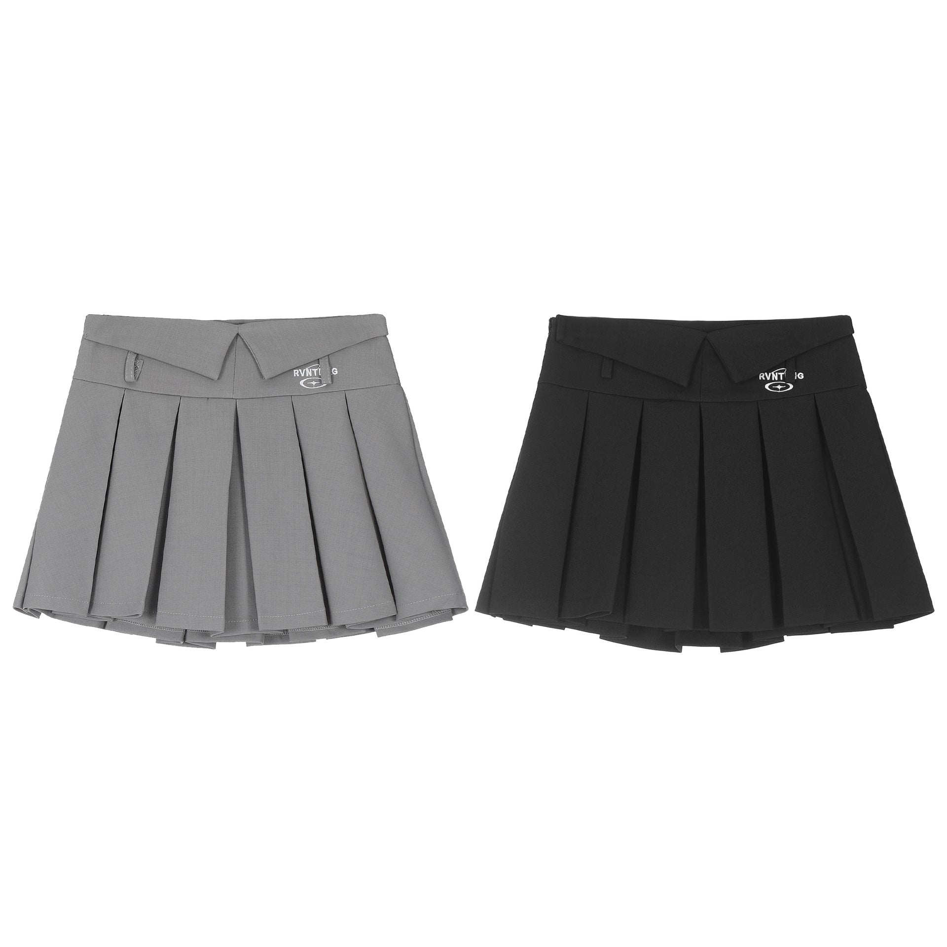 Retro Hot Girl Short Pleated Skirt