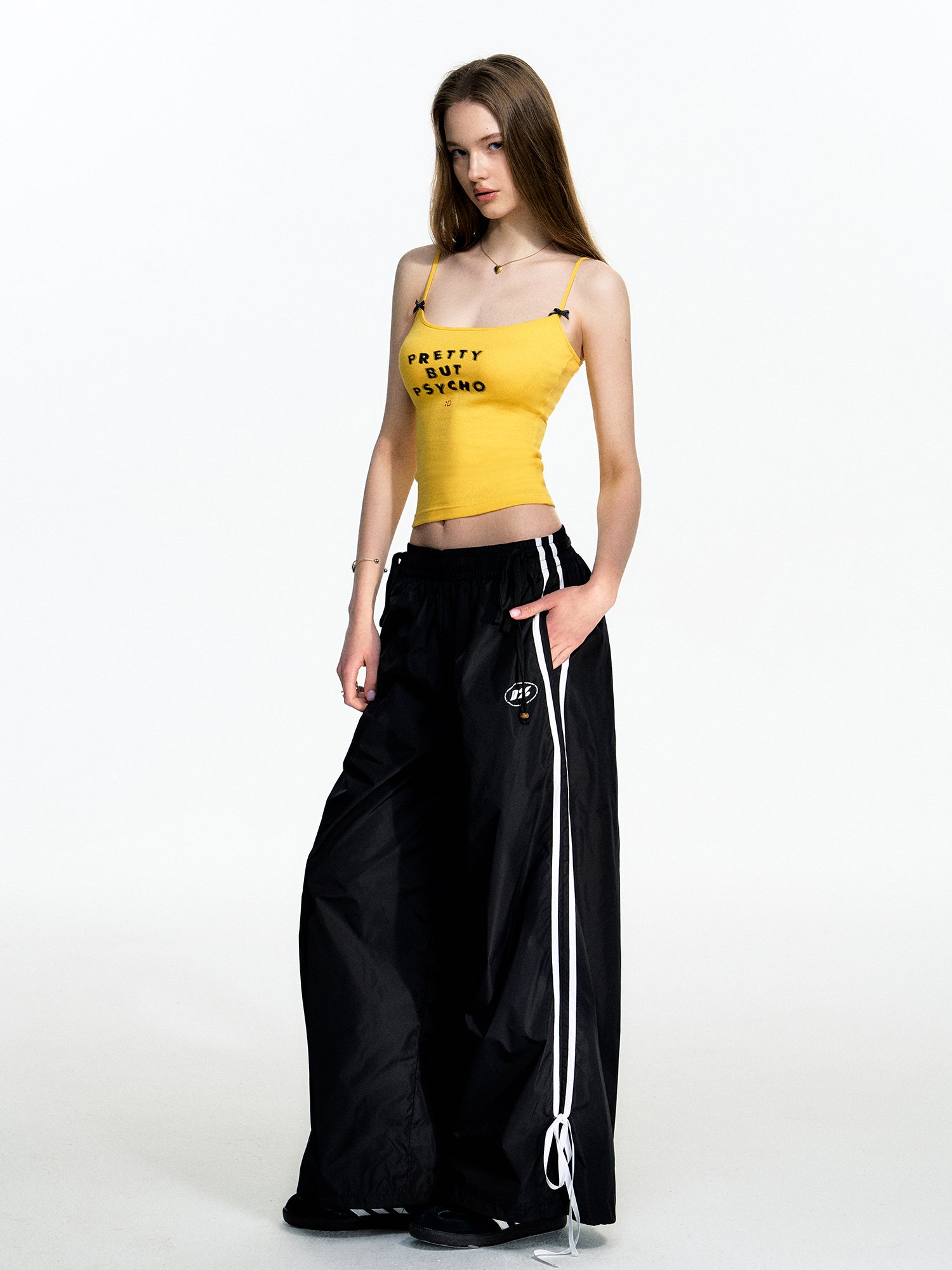 Original Logo Printed Straight-Leg Pants