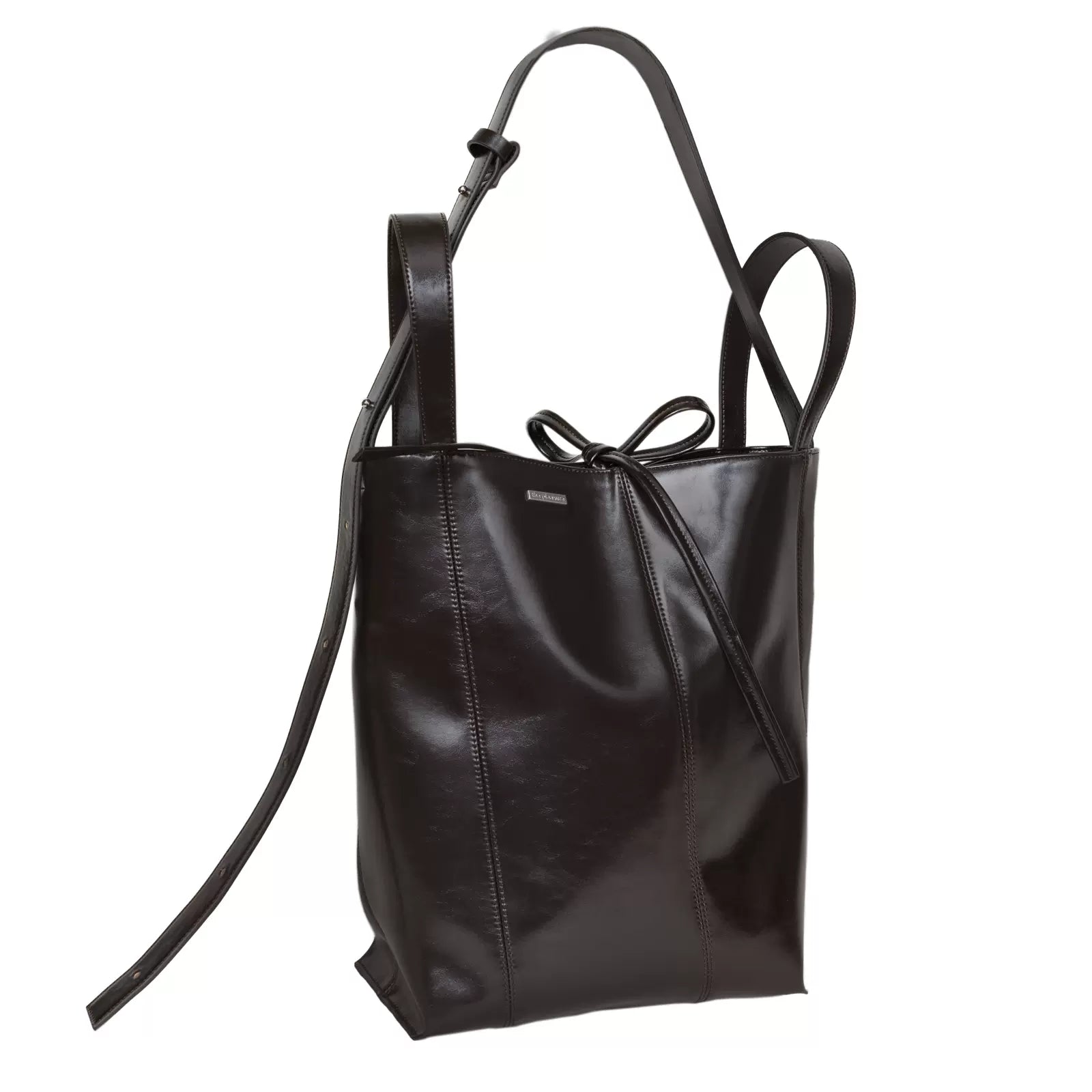 Soft simple crossbody parallel tote bag computer bag