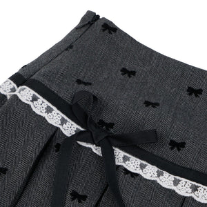 Retro sweet versatile skirt